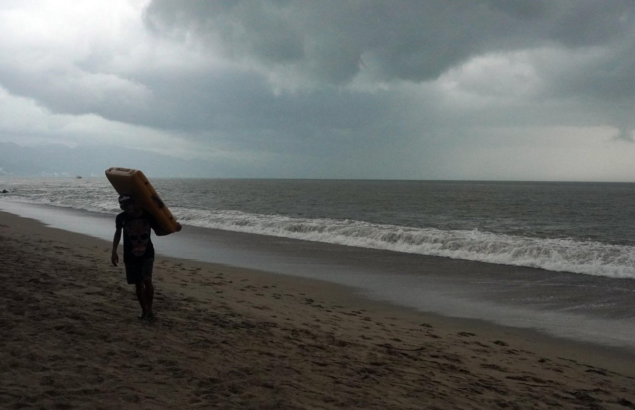 Cold Front 2 in Mexico Brings Torrential Rain as Tropical Storm Trudy Weakens