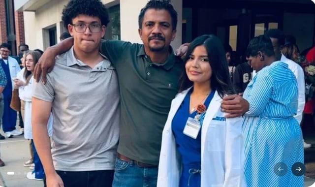 ICE detiene a padre hispano mientras comía una baleada en Memphis; su familia pide ayuda para liberarlo