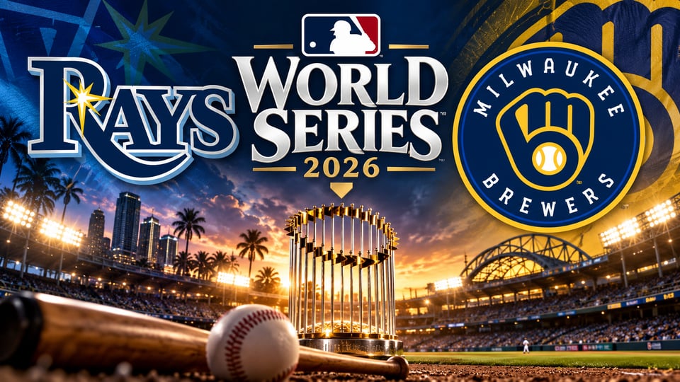 2026 World Series Baseball: Brewers and Rays Seek First Title, with Mexicans in the Game