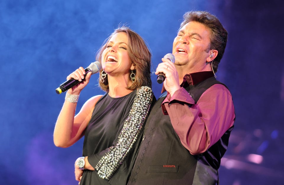 The marriage of Lucero and Mijares