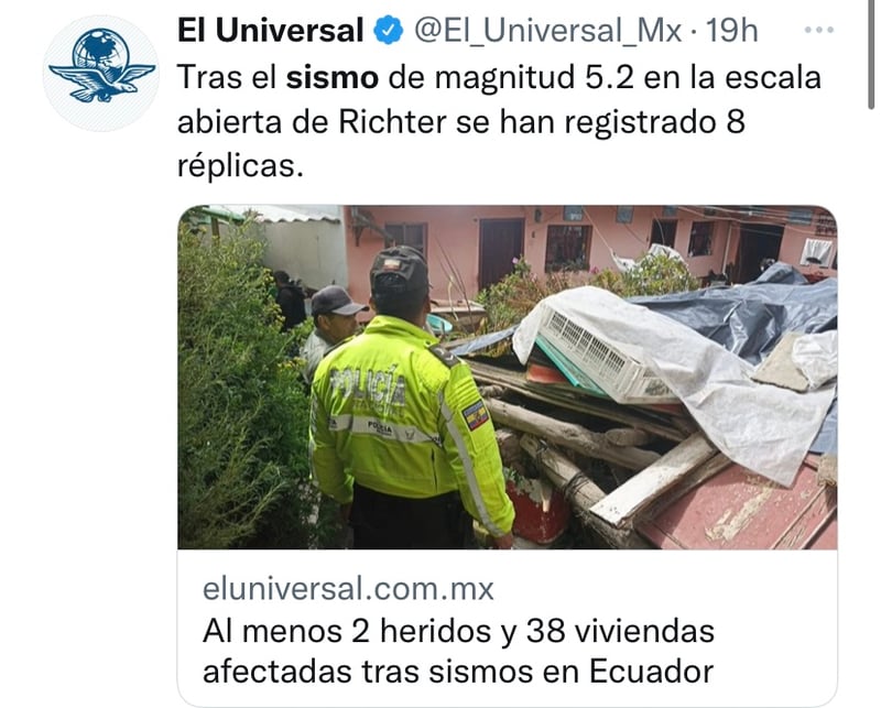 Nuevo sismos tras fuerte temblor