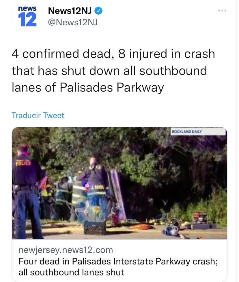 Varios quedaron atrapados en el accidente
