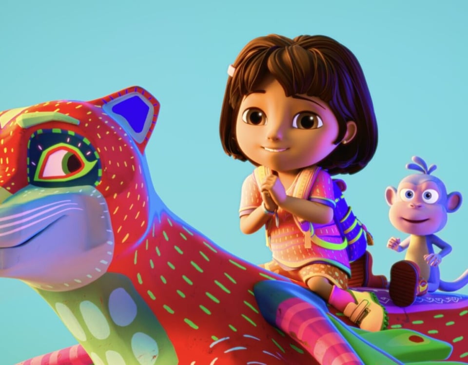 dora y las criaturas fantásticas, cortometraje, cine