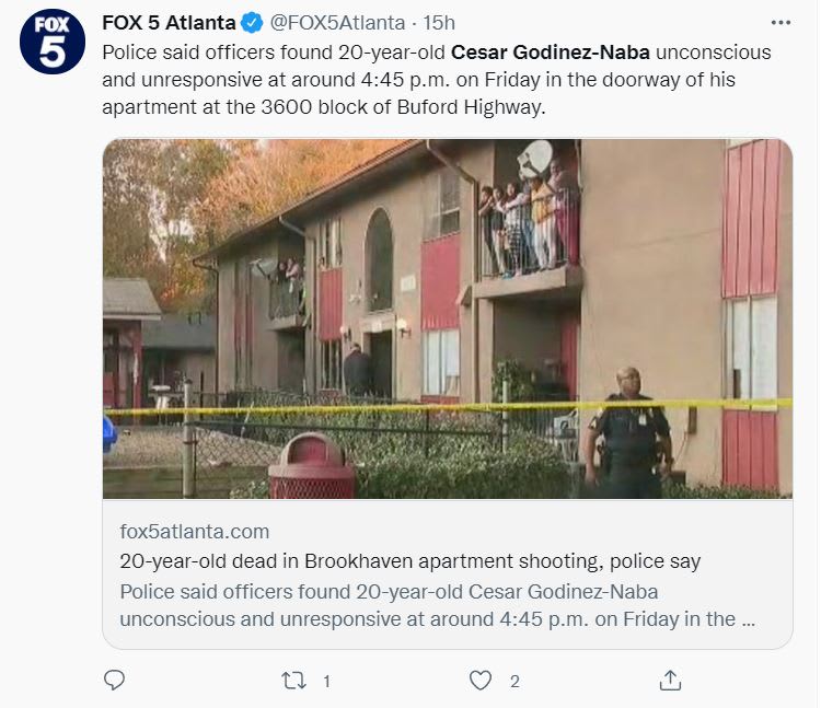 They kill a man inside the department: Is there a suspect?