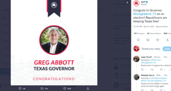 Greg Abbott: ¿La elección preferida?