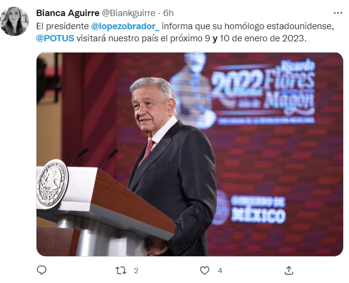 AMLO Biden visita México: ¿Cuándo se confirmó la visita?