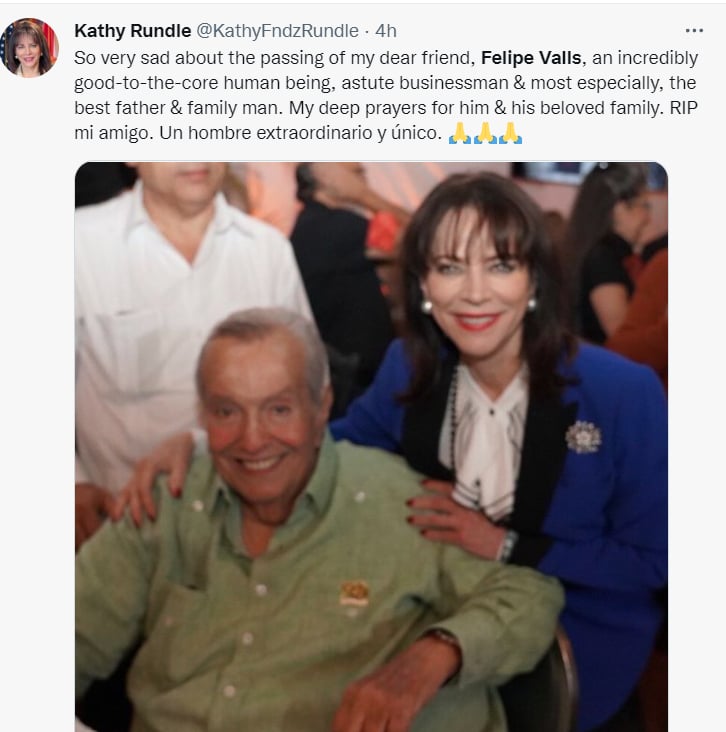 Muere Felipe Valls: ¿Un ícono de Miami?
