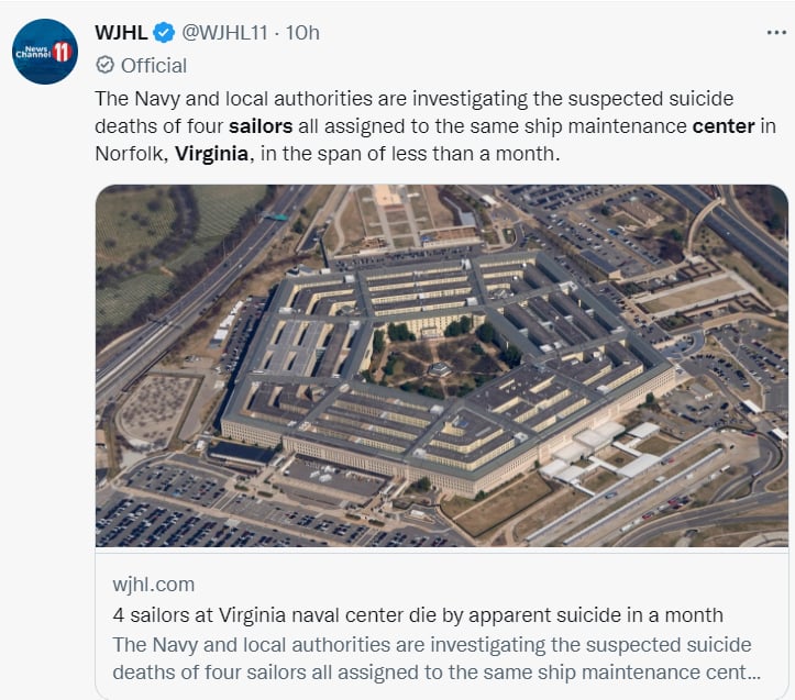 Centro Naval Virginia suicidios: ¿Qué arrojó la investigación?