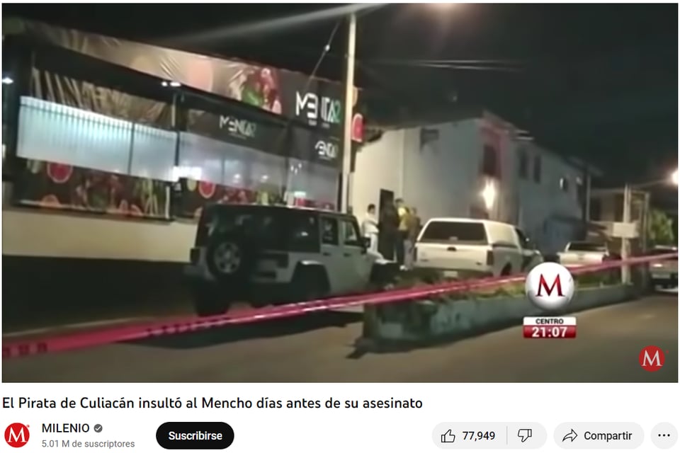 Joven imita Pirata Culiacán: "No estuvo bien lo que hice"