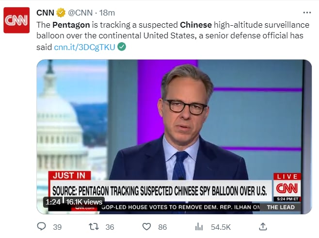 Pentágono globo espía China: ¿Ya había pasado?