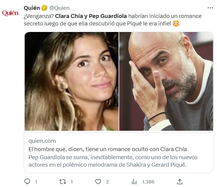 Clara Chía infidelidad Piqué: ¿Una relación de antaño?