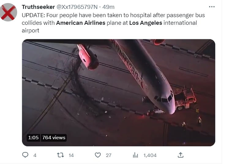 Accidente avión autobús California: ¿Qué indicó el reporte de las autoridades?