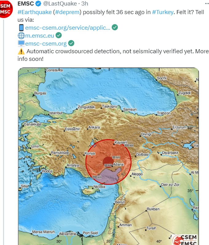 VUELVE A TEMBLAR EN TURQUÍA 