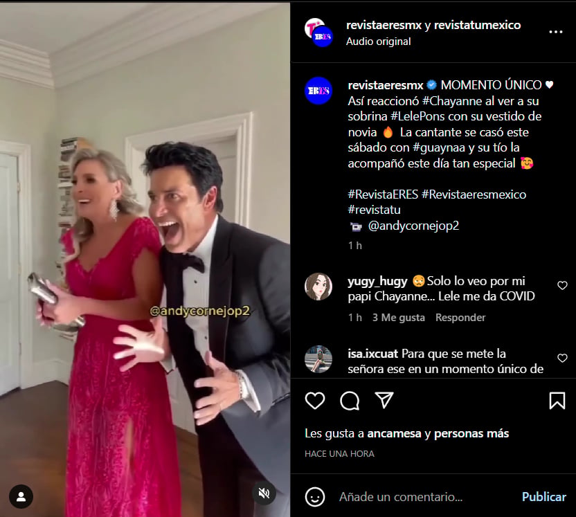 Chayanne Lele Pons: Like a second father?