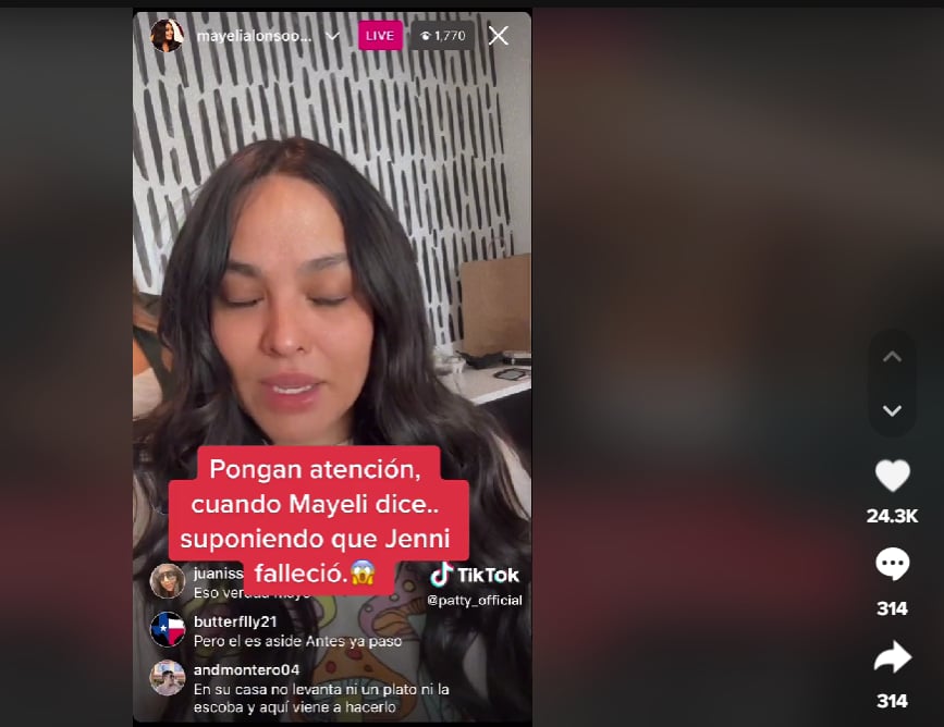¿Está viva?