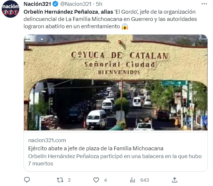 ¿Qué ocurrió?