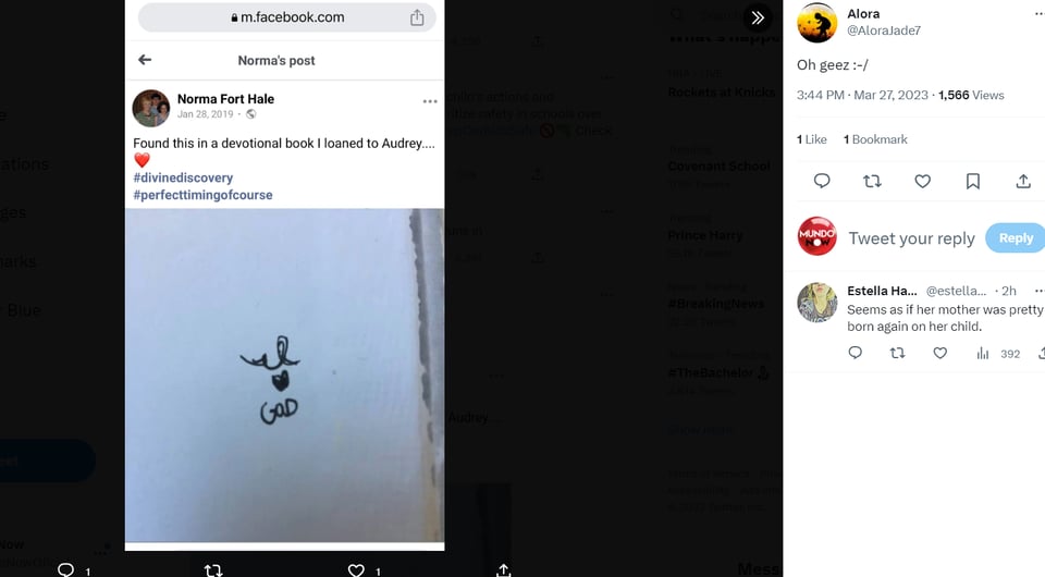 ¿Entregada a su religión?