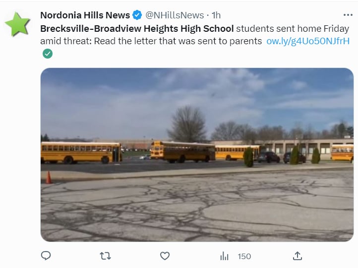 Brecksville-Broadview Heights High School: ¿Qué indicaron las autoridades?