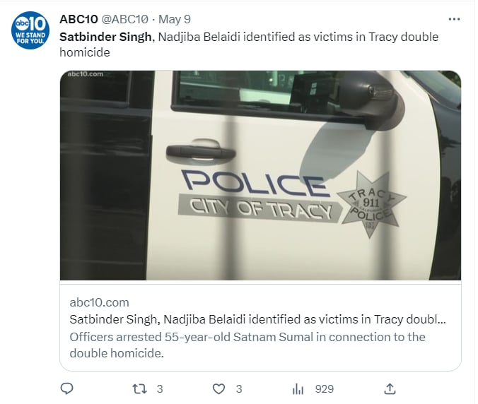 What did the police report?