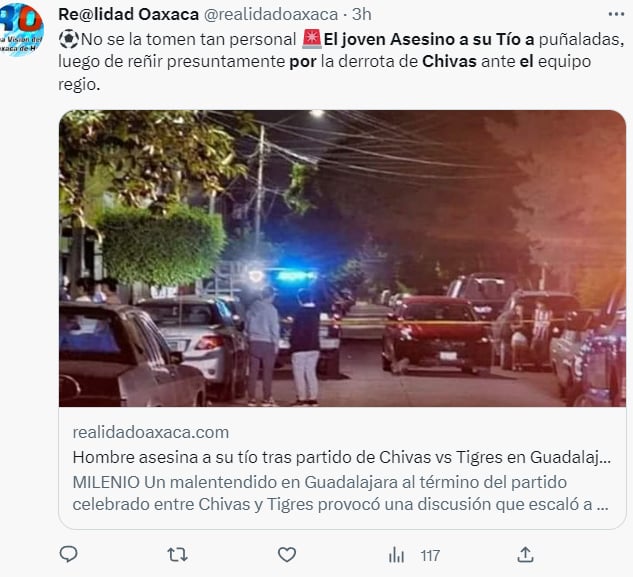 Young man murdered soccer uncle: An unprecedented event?