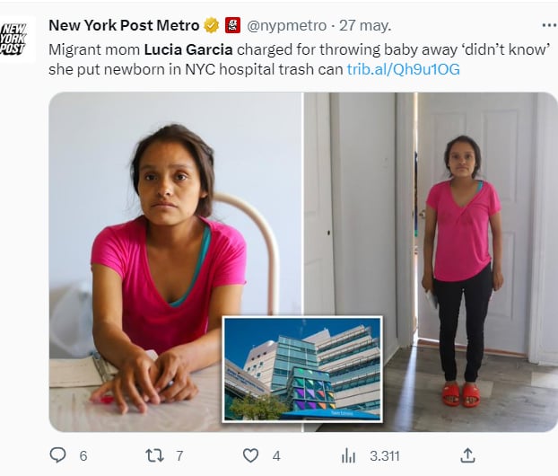 Inmigrante tira bebé Nueva York: ¿De qué se le acusó?