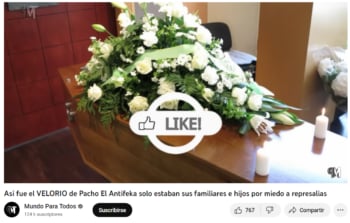 Fotos funeral Pancho Antifeka: ¿Por qué había seguridad en el sitio?