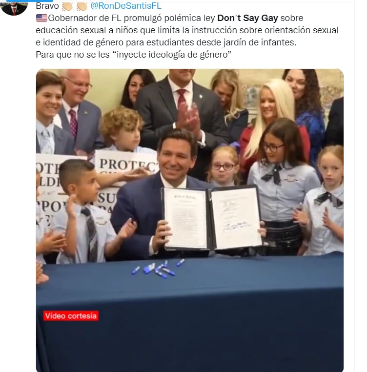 DeSantis Don't Say Gay: A Mistake in America?