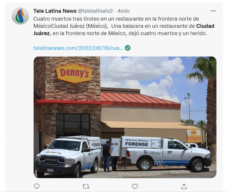Balacera Dennys Ciudad Juárez: ¿Qué ocurrió en el lugar?
