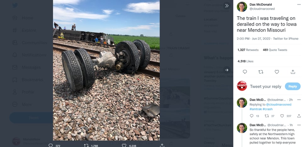 What caused the accident?