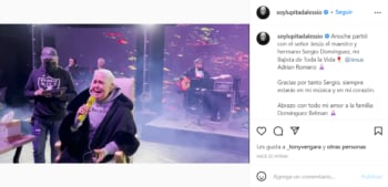 Lupita D'Alessio luto: "Siempre estarás en mi música"