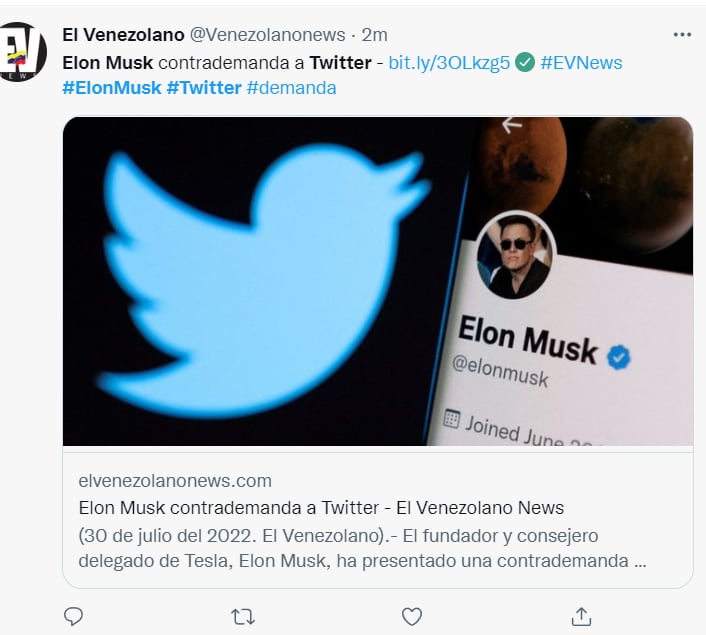 Elon Musk contrademanda Twitter: ¿Ganó Twitter en su petición?