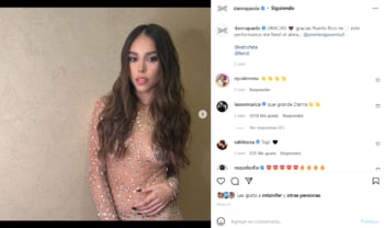 Danna Paola Peso: ¿Qué come Danna Paola?