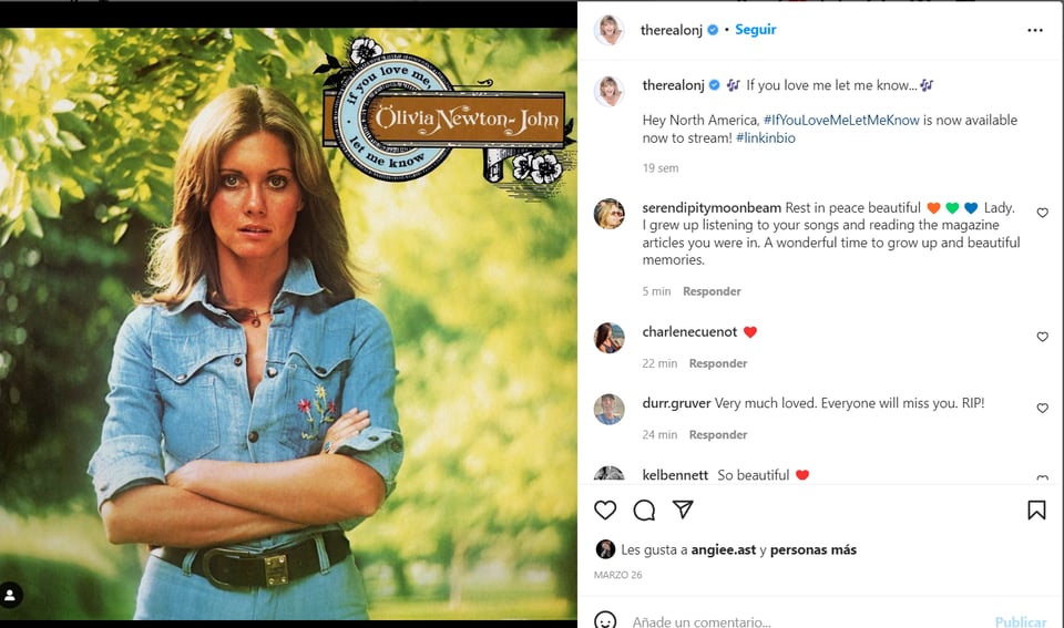 Quién era Olivia Newton: "Vivir el máximo posible"