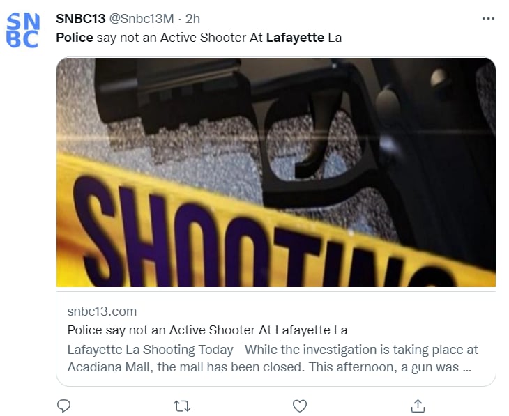 Tiroteo Acadiana Mall Luisiana: ¿Cómo va la investigación?