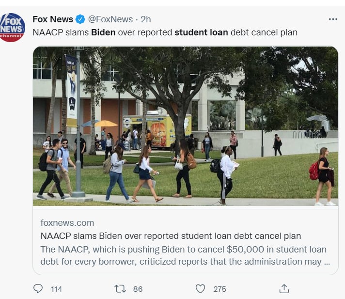 Biden student loans: ¿Una consecuencia de pandemia?
