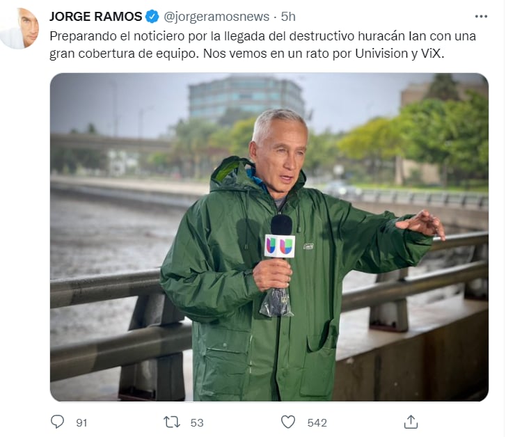 Jorge Ramos Ian: ¿Le hacen "extraño" pedido?