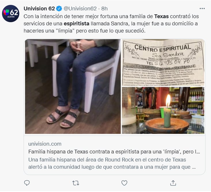 ¿Por qué solicitaron la ayuda de "Sandra"?