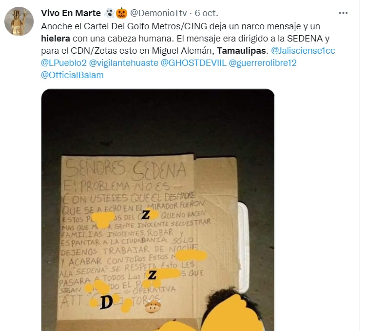 ¿Un claro mensaje?