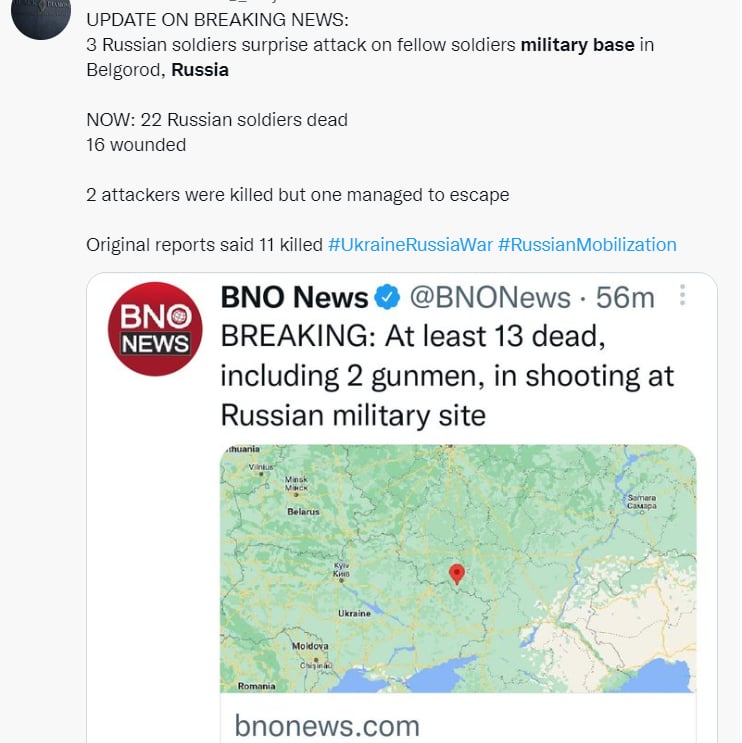 Reportan ataque militar Rusia: ¿Un hecho premeditado?