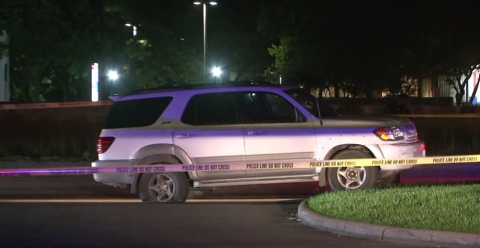 They saw their dad get murdered! Two boys drive SUV after their father was attacked