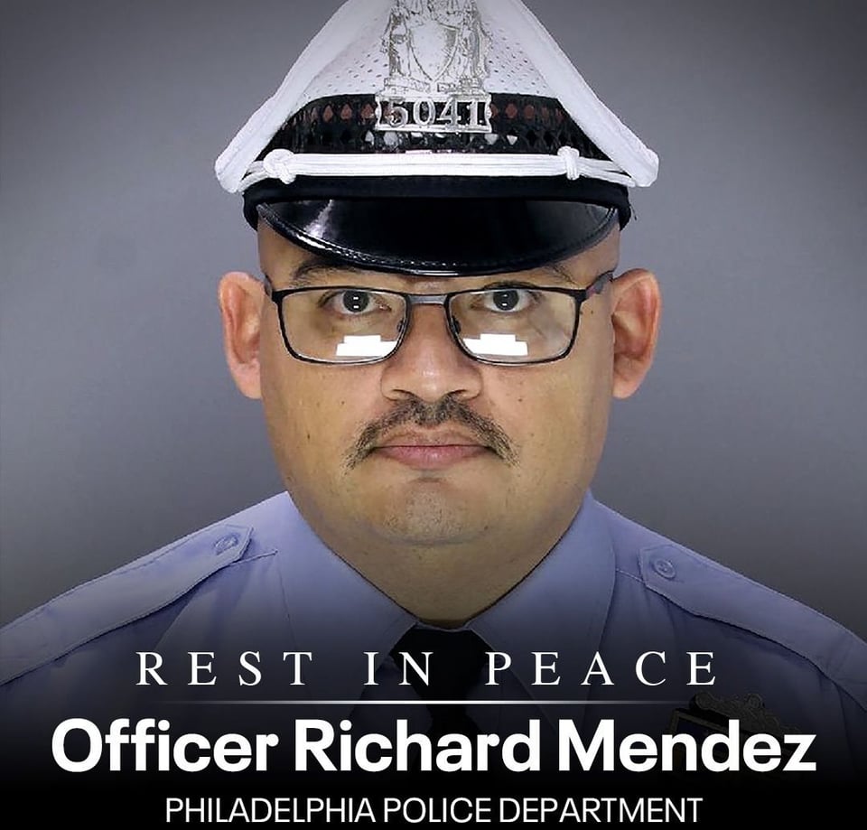 Richard Méndez, muerte, agente, Filadelfia, oficial