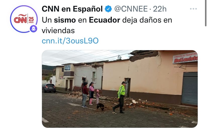 Múltiples edificios y casas dañadas; algunas destruidas