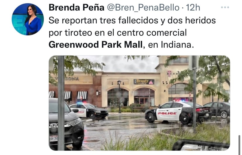 Así fue el Tiroteo en el Greenwood Park Mall