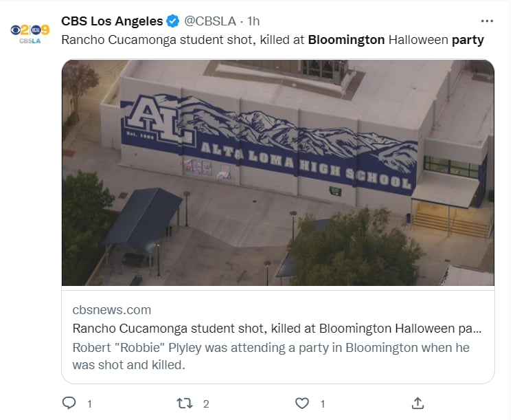 Adolescente muere fiesta Halloween: ¿Qué declaró la High School?