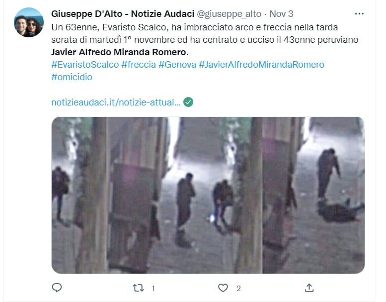 Asesinan Javier Alfredo Miranda: "Solo quería asustarlo"