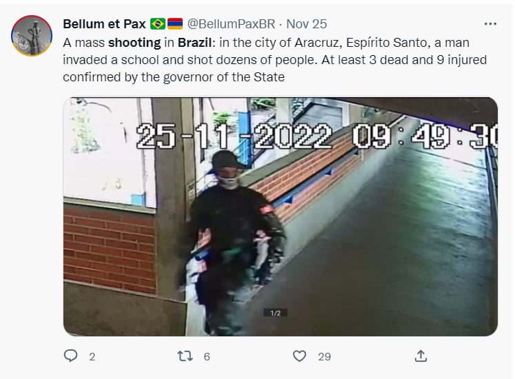 School shootings recorded Brazil: Who provided you with the weapons?