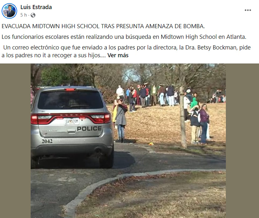 Midtown High School evacuación: ¿Cómo se dio a conocer la amenaza?