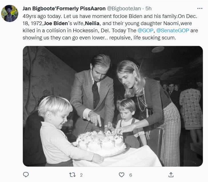 Biden aniversario luctuoso esposa: ¿Qué pasó con la familia Biden?