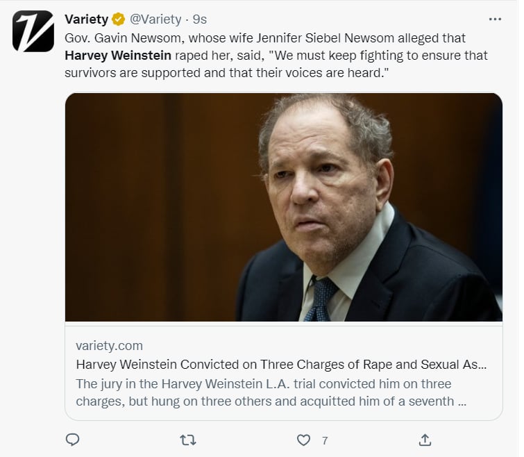 Declaran culpable Harvey Weinstein: ¿Sin pruebas en su contra?