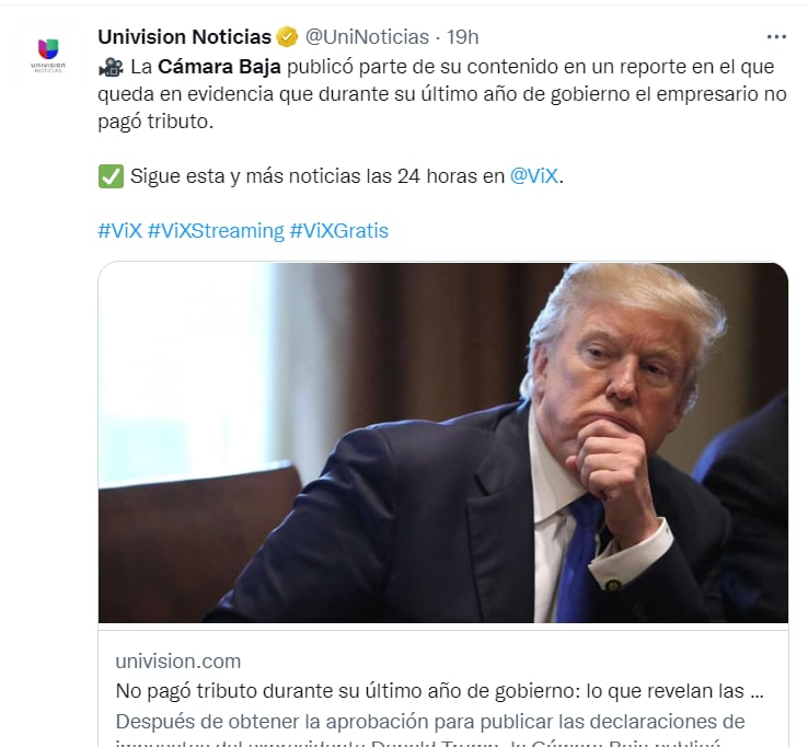 Cámara Baja auditoria presidentes: ¿Por qué se negó Trump?